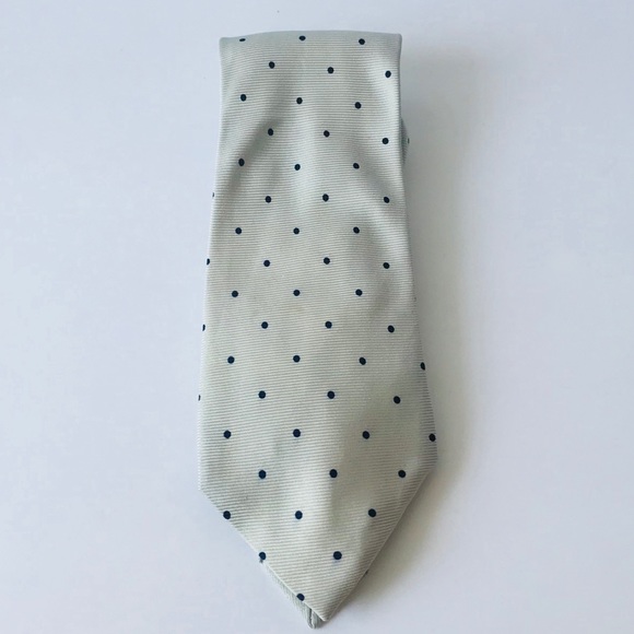 Burberry Other - Burberry Silver Blue silk Tie